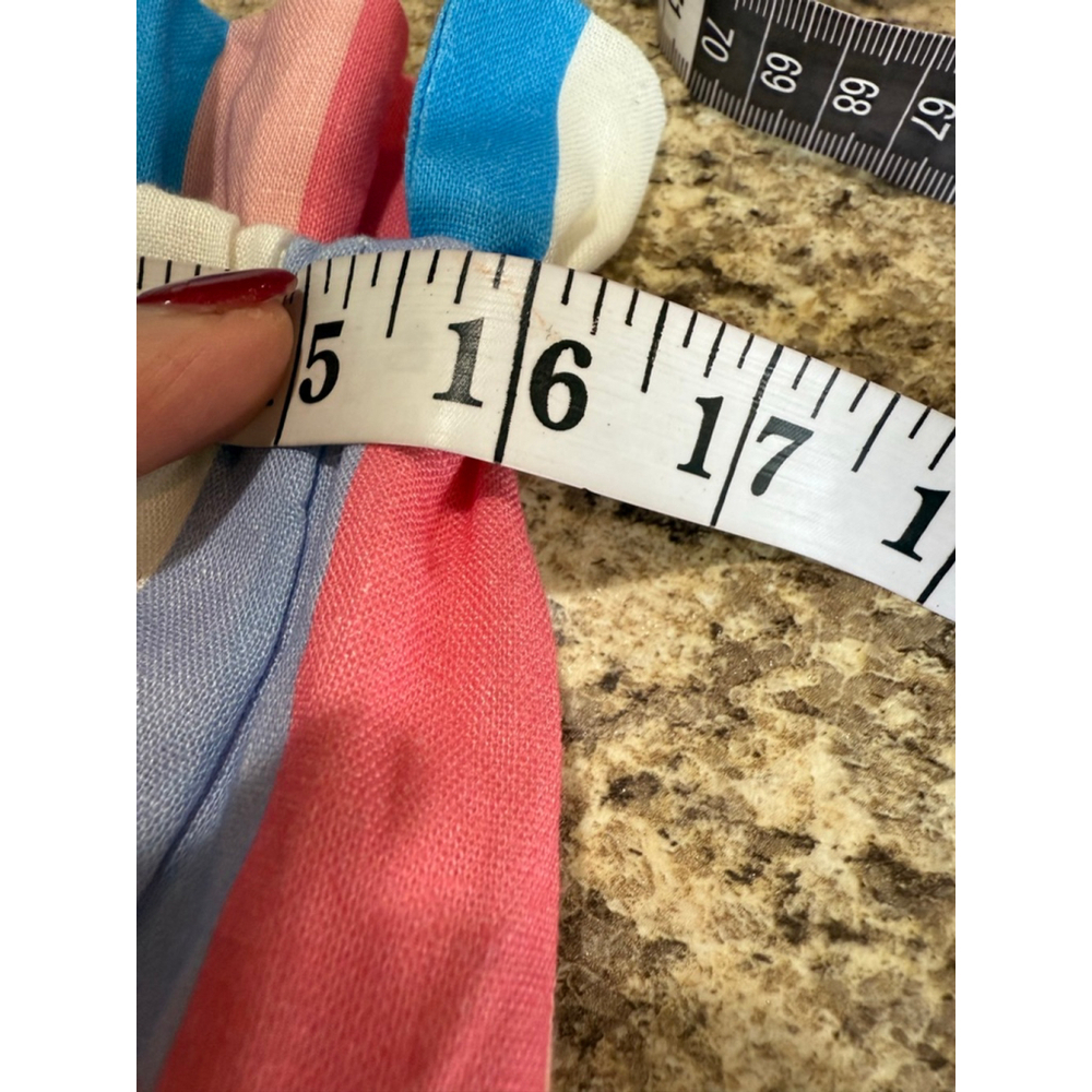 Women's Buddy Love Striped Mini Dress S Pink Blue - Picture 8 of 10